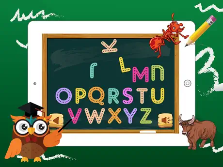 ABC Animals Alphabet Dot - Learn to Write For Kids