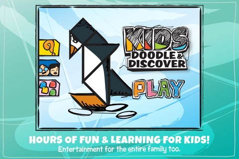 Kids Doodle & Discover: Birds, Cartoon Tangram Building Blocksのおすすめ画像1