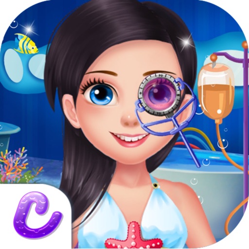 Ocean Eyes Hospital - Kids Salon Game Icon