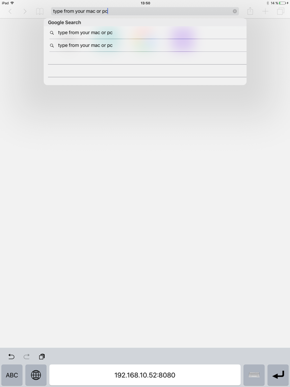 Screenshot #4 pour Wifi Keyboard
