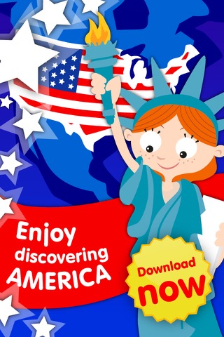 USA for Kids - Games & Fun with the U.S. Geographyのおすすめ画像1