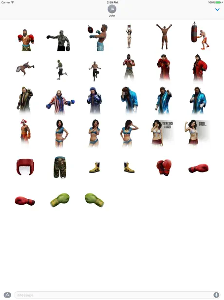 Real Boxing 2 Stickers