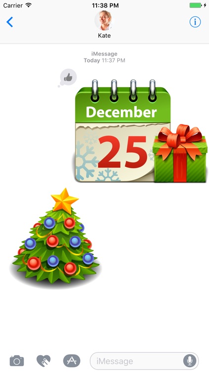 Merry Christmas (New Year) - Stickers for iMessage