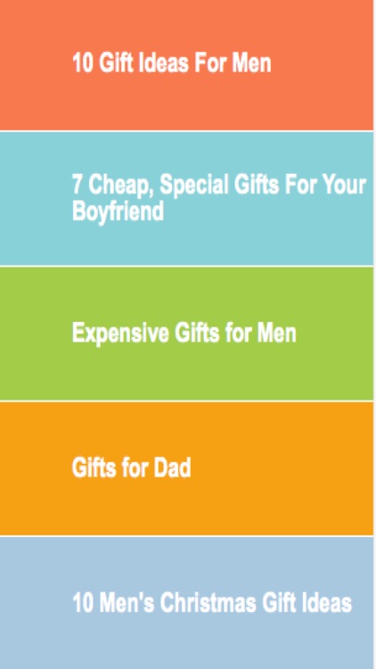 Gift Ideas For Men  - Christmas And Birthday Gifts