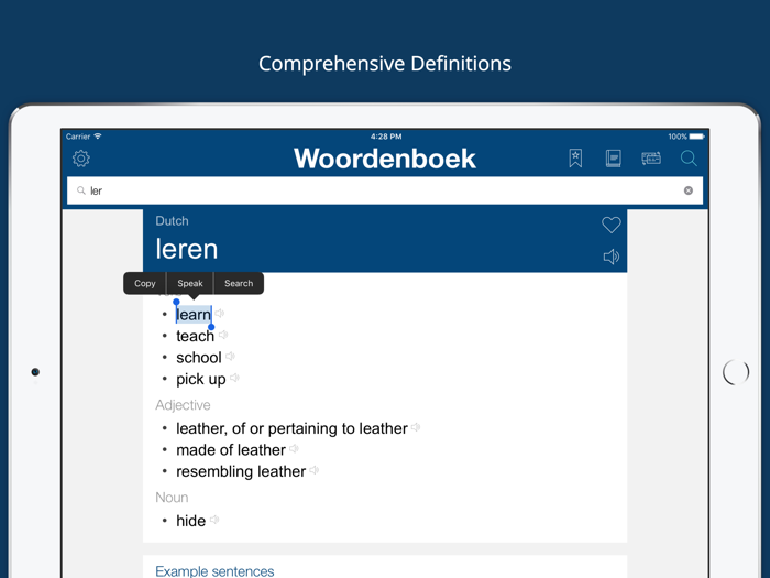 Dutch English Dictionary Pro