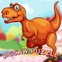 恐竜の子供のジグソーパズル マーブル キッズ アプリゲーム 子供