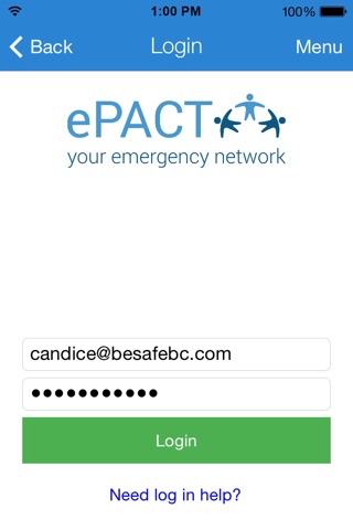 ePACT Admin screenshot 3