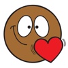 Ochat: Brown Smiley & Emoji Stickers for iMessage