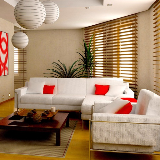 Living Room Design Ideas with Interior Decorations icon