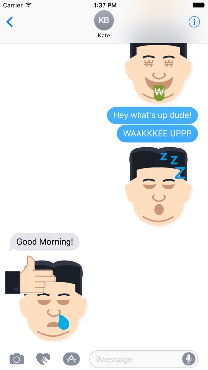 KimSays - Express with Emojis & Stickers