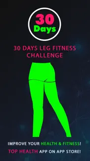 30 day leg fitness challenges ~ daily workout free iphone screenshot 1