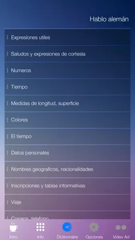 Game screenshot Aprender Alemán Audio Curso y Vocabulario Gratis apk