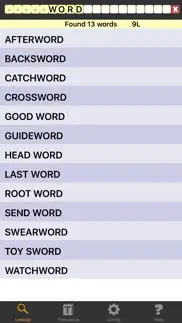 crossword helper iphone screenshot 1