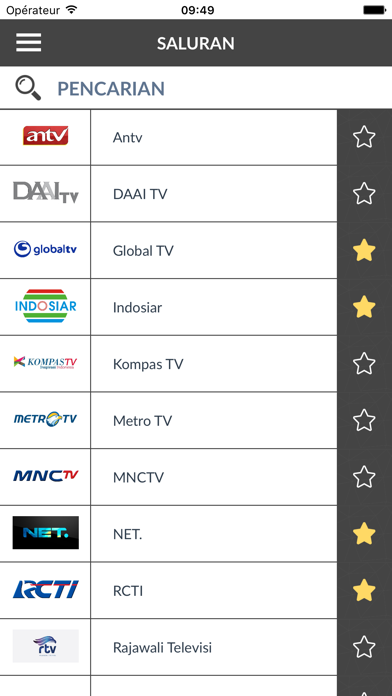 Jadwal TV Indonesia: daftar TV Indonesia (ID) Screenshot