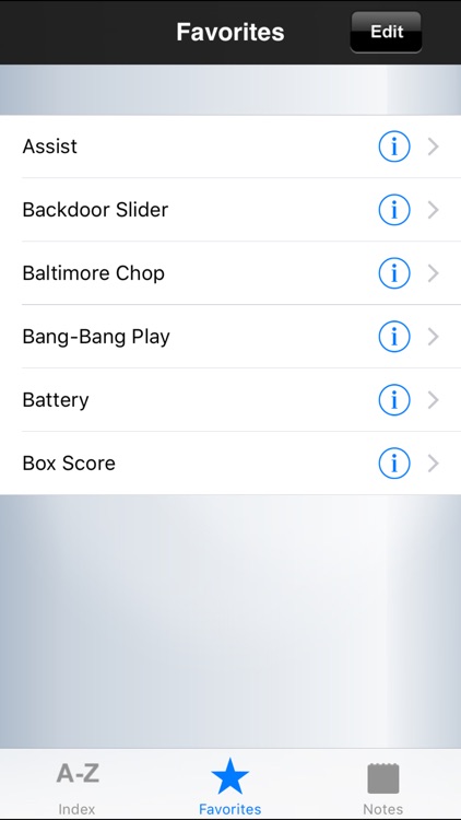 Baseball-Glossary screenshot-4