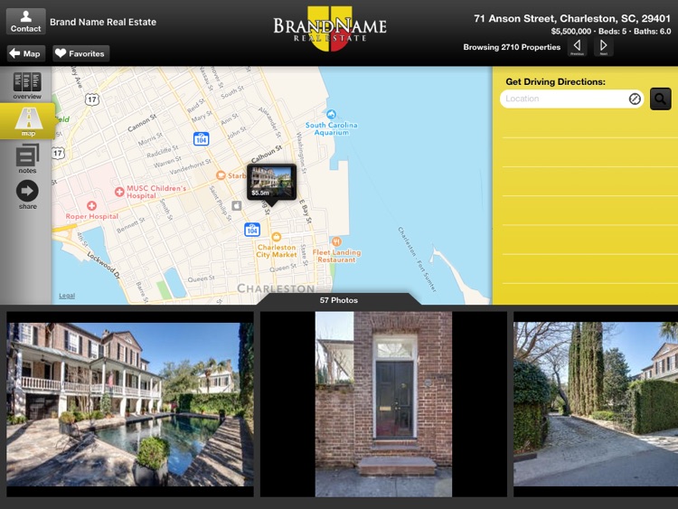 Brand Name Real Estate for iPad
