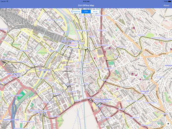 Screenshot #4 pour Zürich Offline Map