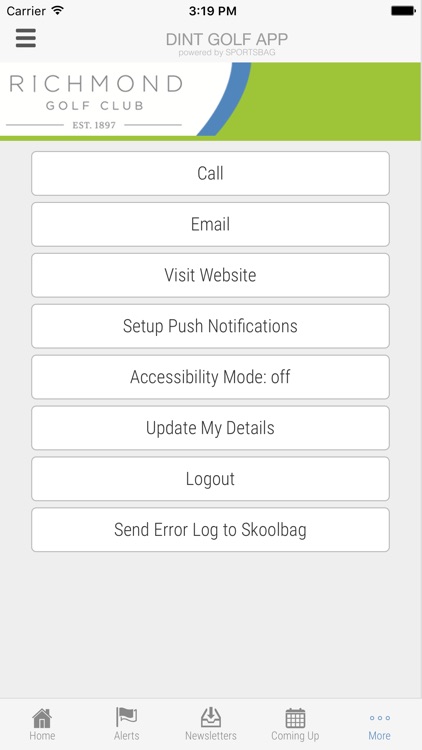 Richmond Golf Club - Sportsbag screenshot-3