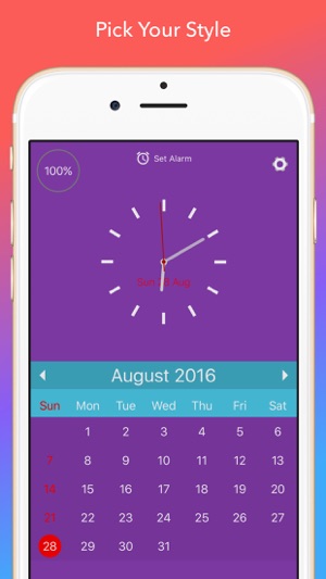 FaceClock Calendar(圖3)-速報App