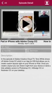 learn adobe creative cloud with terry white iphone screenshot 3