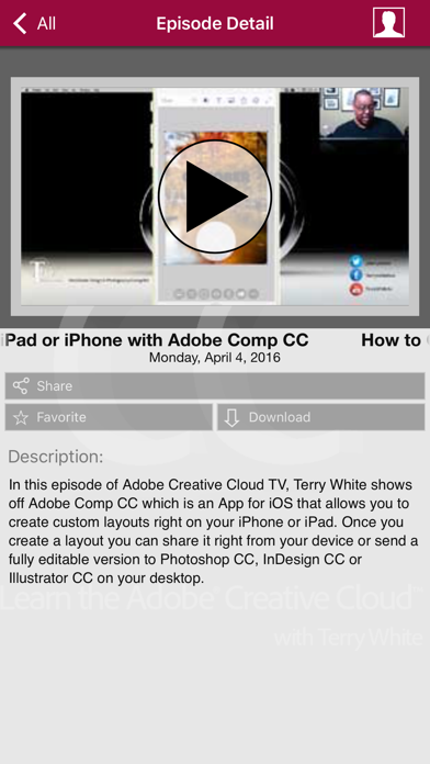 How to cancel & delete Learn Adobe Creative Cloud with Terry White from iphone & ipad 3