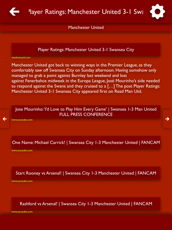 Screenshot #6 pour All The News - Manchester United Edition