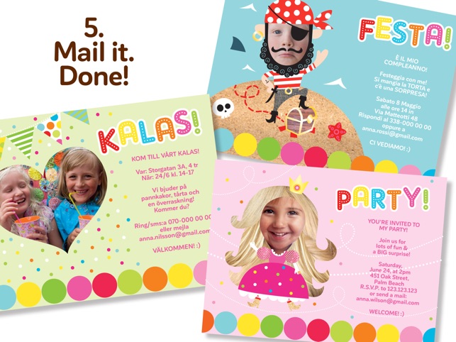 Milla's BDay Invites KIDS(圖5)-速報App