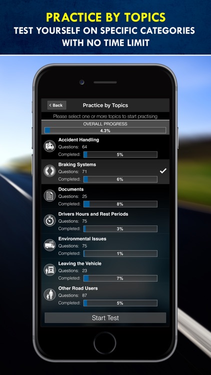 LGV Theory Test Free. Large Goods Vehicle Practice screenshot-3