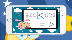 Comparing numbers basic math learning game for kids screenshot #3 for iPhone