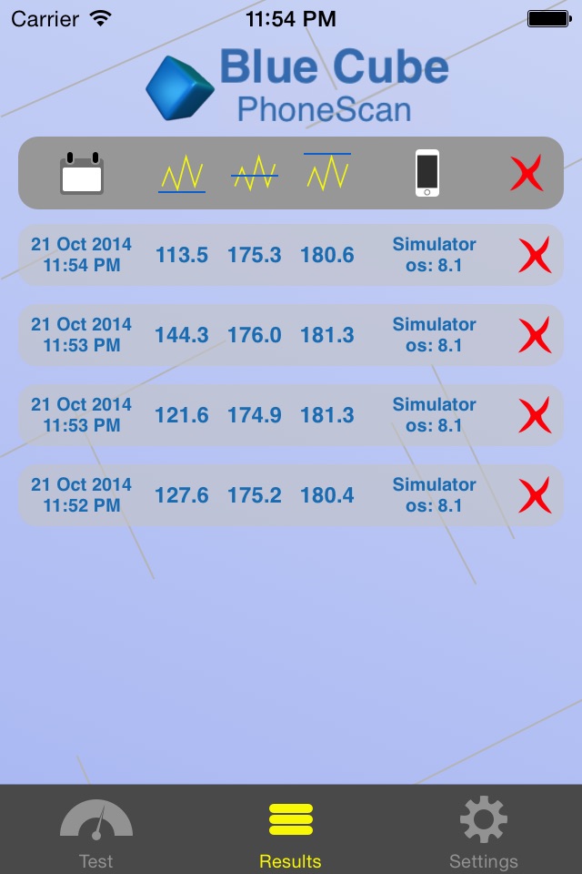 PhoneScan - CPU speed test screenshot 2