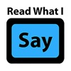 Read What I Say - iPhoneアプリ