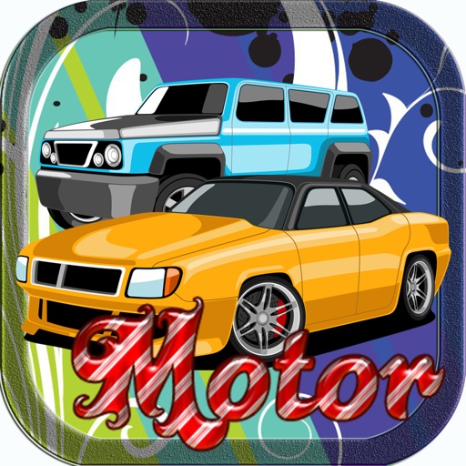 Motor Cars & Truck Color Puzzle Match Skills Quiz iOS App