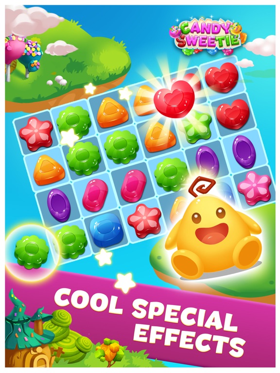 Candy Sweetie - Switch charm sugar & crush cookie iPad screenshot 4 - Games app