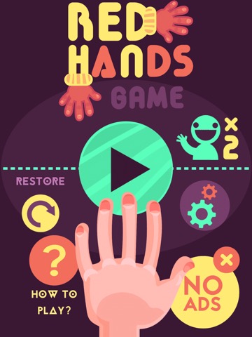 Red Hands Gameのおすすめ画像1