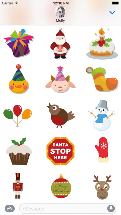Merry Christmas – Santa Stickers for iMessage screenshot-3