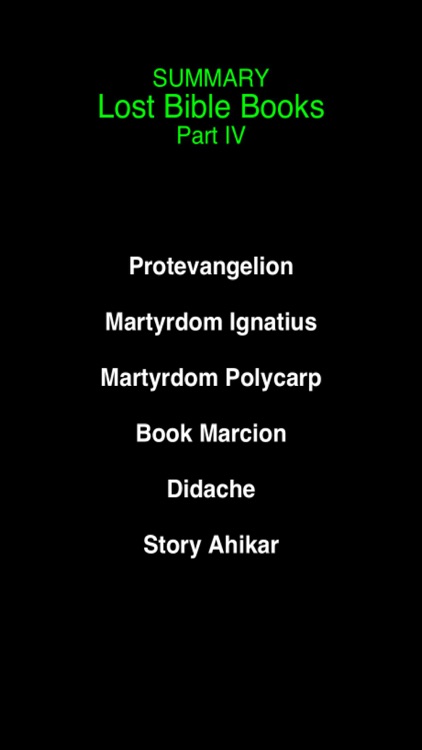 Lost Bible Books (part-4)
