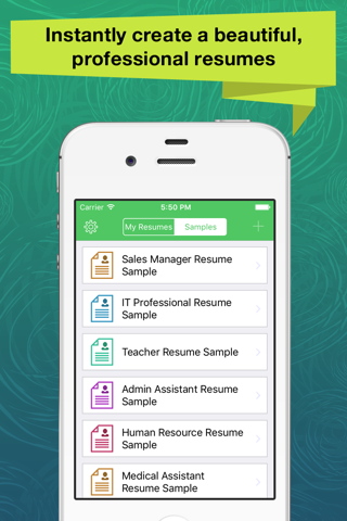 Resume Apex Pro – Professional CV Maker & Builder - náhled
