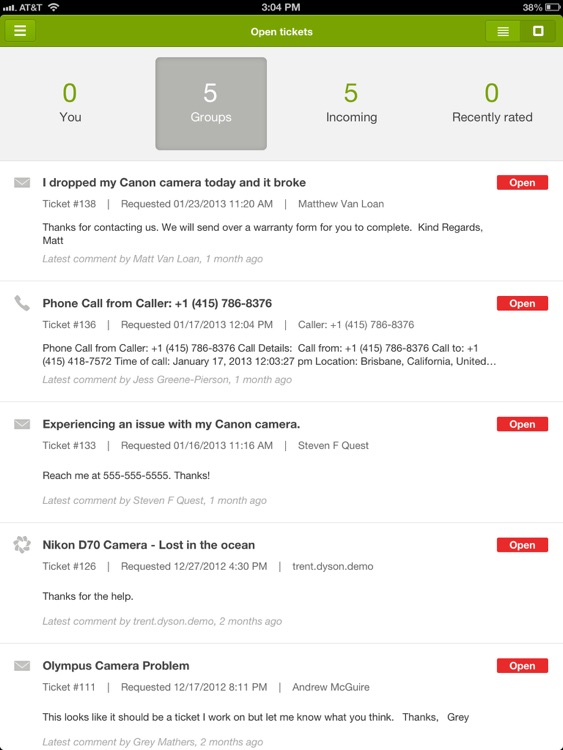 Zendesk for iPad