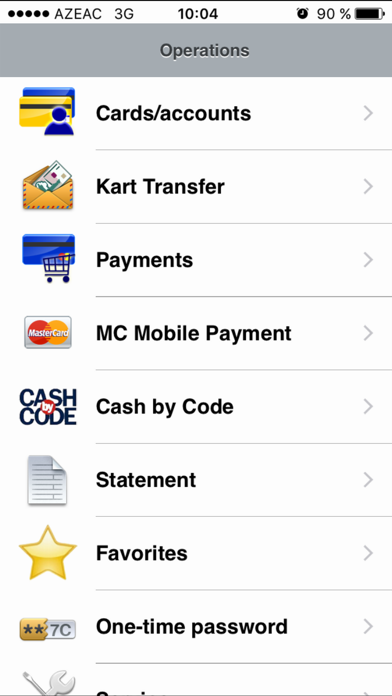 Screenshot #1 pour BankAvrasiya MobilBank