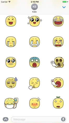 Game screenshot Emotion Stickers apk