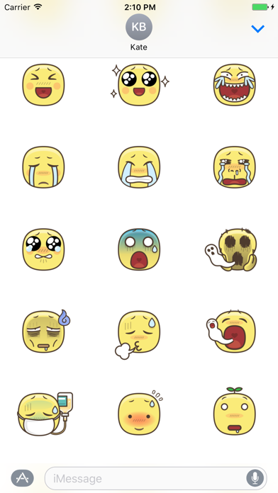 Screenshot #2 pour Emotion Stickers