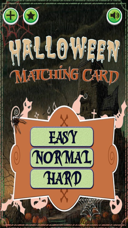 Halloween Match Game - Pairs Memory match game