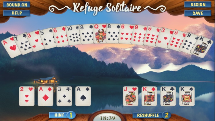 Lower To Higher Solitaire Puzzle Game