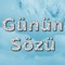 Uygulama, belirleyeceğiniz bir saatte her gün farklı bir özlü sözü (uygulama kapalı iken) otomatik olarak mesaj şeklinde görüntüler