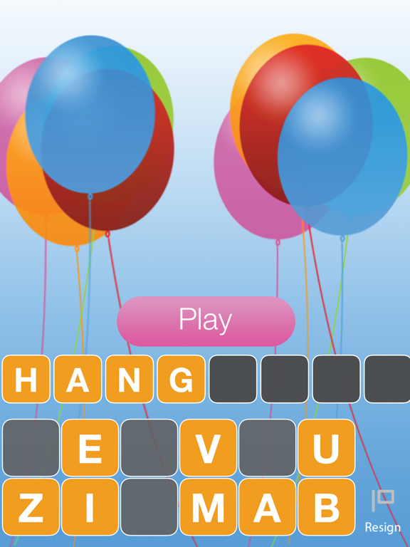 Screenshot #4 pour Words Hanging for iMessages