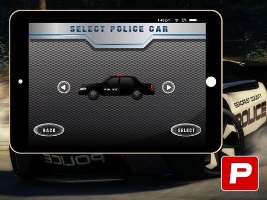 Screenshot #6 pour 3D Police Car Parking -Real Driving Test Simulator