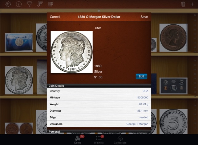 Coin Collectors for iPad(圖2)-速報App