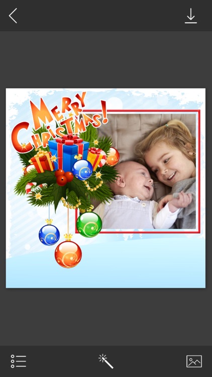 Christmas Frame - Foto Montage