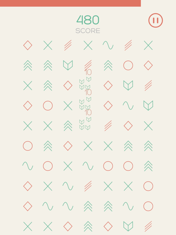 Screenshot #5 pour geomiii – the best designed matching game with awesome geometric design for girls and boys
