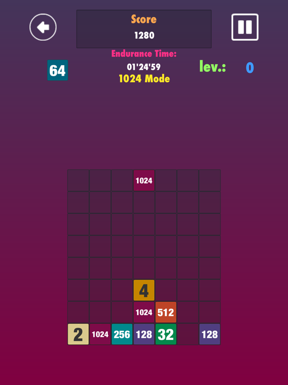 Screenshot #4 pour Trix Block 4096-addictive bagatelles puzzle jeu gr